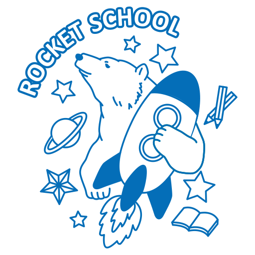 ロケットスクール ロゴ